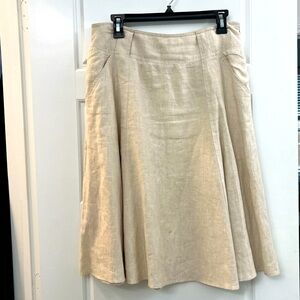 Willi Smith sz 4 linen skirt